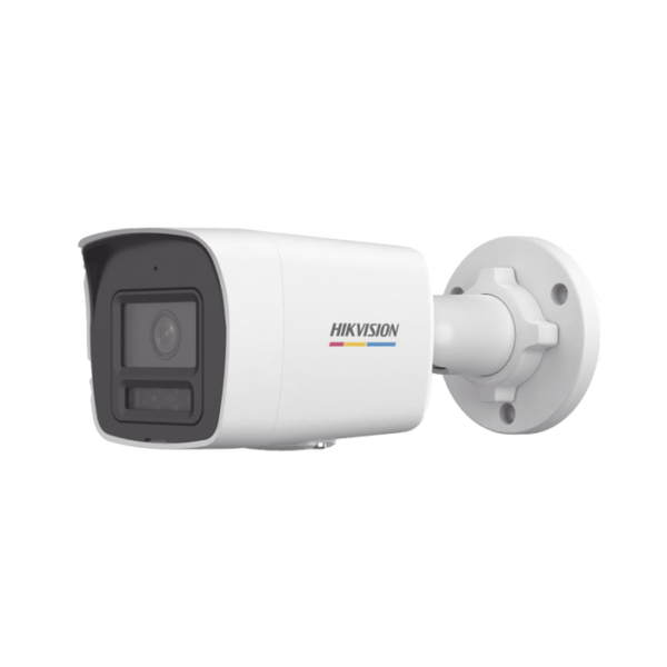 Camara IP Hikvision bala 2mp/ lente 2.8mm/ 30mts IR+ 30mts Luz Blanca/ Microfono integrado/ Exterior IP67/ Micro SD