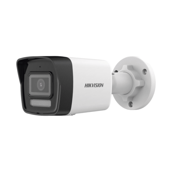 Camara IP Hikvision bala 6mp/ lente 2.8mm/ Dual Light 30mts IR+ 20mts Luz blanca/ Microfono integrado/ exterior IP67