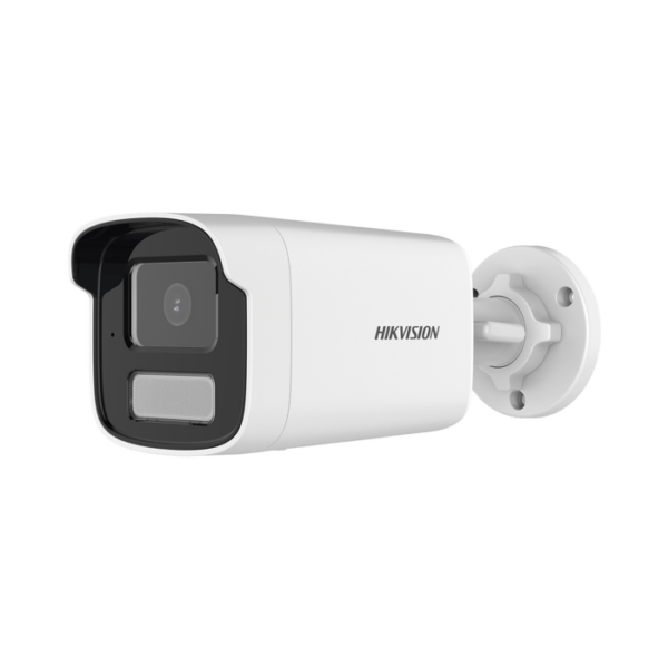 Camara Hikcvision IP 8mp/ Lente 4mm/ 50mts IR + 50 mts lu blanca/ Microno integrado/ IP67/Micro SD