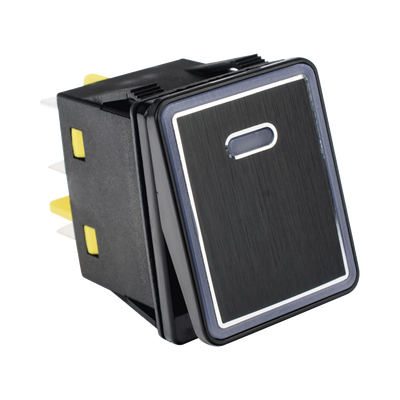 Interruptor Industrial con LED / IP65 / Aluminio / NO-COM-NC / -40°C a 125°C (-40°F a 257°F) / 30A 24VDC
