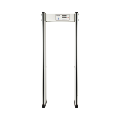 Arco Detector de Metales / 6 Zonas Independientes / 2000 Niveles de Sensibilidad / Contador 99,999 / Interior / −25 °C a 55 °C