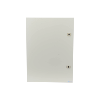 Gabinete para Baterías / Acero Galvanizado / 2 Unidades / Montaje en Poste / Exterior IP / 700 mm (2.3 ft) x 208 mm x 505 mm