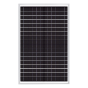 Módulo Solar / 30 W / 12 Vcc / Monocristalino / 36 Celdas Grado A / Eficiencia 19.83%