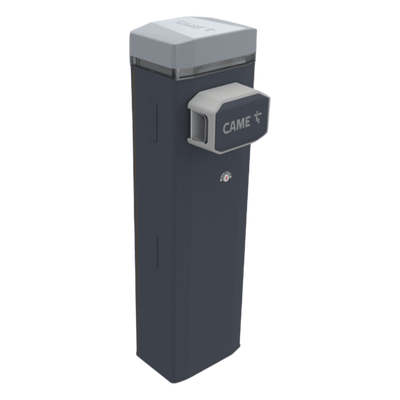 Barrera vehicular / Carriles hasta 4 m (13.1 ft) / 5400 ciclos diarios / Tiempo apertura 2-6 s / Motor 24 VCC / IP54 / 120 VCA / 56 kg