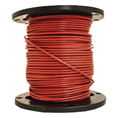 Cable Fotovoltaico / 6 mm² 10 AWG / 1,800 Vcc / XLPE Doble Aislamiento / Rojo / Carrete 500 m (1,640 ft)