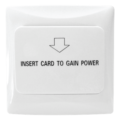 Interruptor de Energía para Hotel / Activación con Tarjeta MIFARE / 110VCA 30A / Compatible M1K y M4K