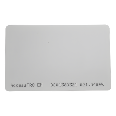 Tarjeta Proximidad / 125 kHz / EM4100 / 0.1 mm / Imprimible Doble Cara / 85.6 x 54 mm