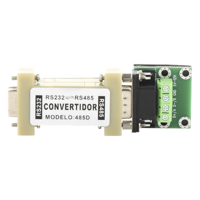 Convertidor de interfaz / RS232 a RS485 / Half-duplex automático / 115.2 kbps / 1200 m (3937 ft) / 5-12 VCC