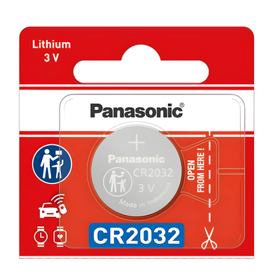 Batería de Litio / 3 V / 225 mAh / No Recargable / -30°C a +60°C / 20 x 3.2 mm