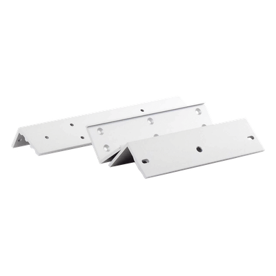 Kit de Montajes Z y L / Compatible con Cerradura Magnética DS-K4H255S / Puertas de Madera y Metal