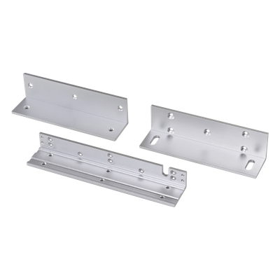 Kit de Montaje Z y L / Para Cerradura Magnética / Puertas de Madera y Metal / Alineación Precisa