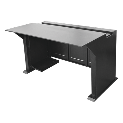 Estación de Monitoreo y Control / 8 Salidas de Corriente / Metal y Madera / 1310 x 764 x 801 mm (51.6 x 30.1 x 31.5 in)