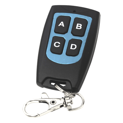 Control Remoto / 4 Canales / 433.92 MHz RFID / 57x32x11 mm / 0.22 oz