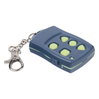 Control Remoto RF / 433 MHz / Alcance 30 m (98.4 ft) / 1 Canal / Código Rolling / Compatible ACCESSPRO220 y ACCESSPRO300