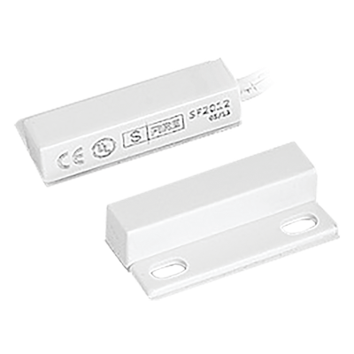 Contacto Magnético Ultra Compacto / GAP 29 mm (1.14 in) / Reed Switch NC / 12 VCC / Puertas y Ventanas
