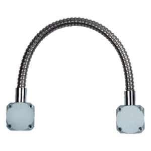 Loop para Cable / Montaje Superficie Lado Bisagra / 4-Conductor Cal 22 o 2-Conductor Cal 18 / 7 pulgadas (177.8 mm) / Uso Pesado / Acabado Plata