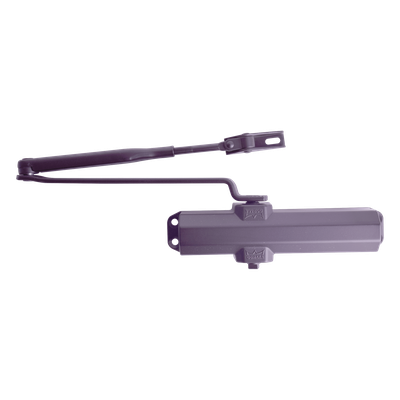 Cierrapuertas Mecánico / Fuerza Ajustable 4 / Puertas 850 a 1100 mm / Hasta 80 kg / Certificación UL / Brazo Retenedor Opcional