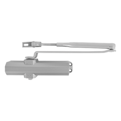 Cierrapuertas Mecánico / Fuerza Ajustable Tamaño 2/3/4 / Puertas 850 a 1100 mm / Hasta 80 kg / Certificación UL / Sin Placa de Montaje