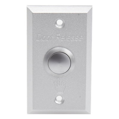 Botón de Petición de Salida / Aluminio / ≤24 VDC / 500,000 Ciclos / NC/NO/COM / 86 x 50 x 20 mm