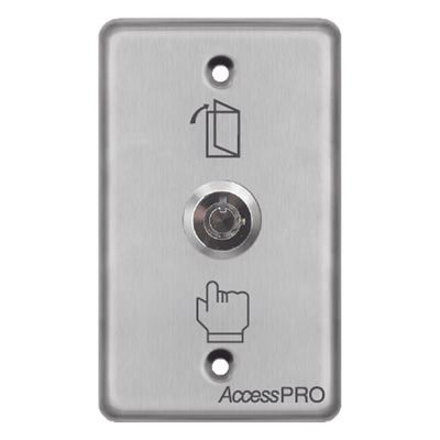 Switch con Llave / Contacto NC/NO / 24 VCD / Acero Inoxidable / 115 x 70 x 34 mm / 0.37 x 0.23 x 0.11 ft