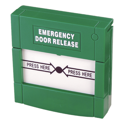 Botón de Emergencia Manual / Cubierta Enclavada / Contacto NO/NC / 24 VCC / 85 x 85 x 50 mm
