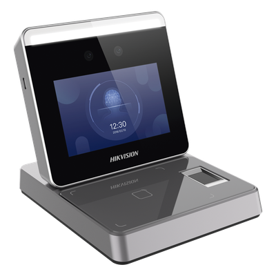 Enrolador IP Biométrico / Pantalla 3.97" HD / Reconocimiento Facial 0.2s / MIFARE EM DESFire FeliCa / TCP/IP / Interior / -10°C a +50°C (14°F a +122°F)