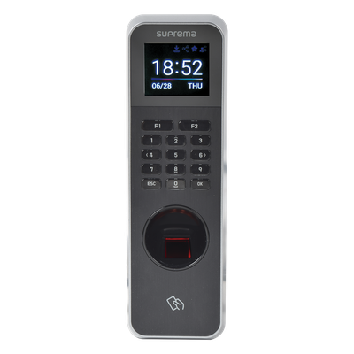 Terminal de Control de Acceso / IP67 / Huella Digital / Teclado / RFID Dual Frecuencia / Bluetooth 2.4 GHz / 10,000 Usuarios / -20°C a 50°C (-4°F a 122°F)