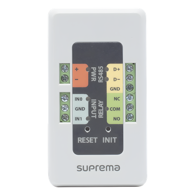 Módulo de Conexión Segura / RS-485 / Entrada Sensor de Puerta / Salida de Relé / 12 VCC 100 mA / 36 x 65 x 18 mm