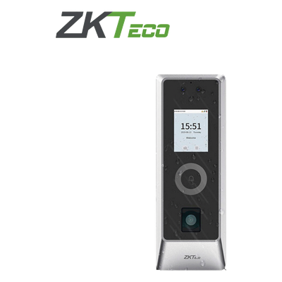 Lector Autónomo Facial y QR / 30,000 Rostros / 50,000 Usuarios / IP66 IK07 / TCP/IP Wiegand RS485 / Exterior