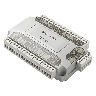 Módulo de Control de Acceso / 2 Interfaces Wiegand / 4 Relevadores Tipo C / 4 Entradas TTL y 4 Supervisadas / RS485