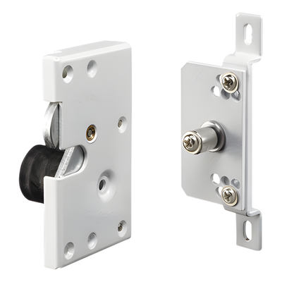 Cerradura Eléctrica para Puerta Corrediza / Fuerza de Sujeción 300 kg / Falla Segura Abierta / 12 VCC / Metal y Plástico