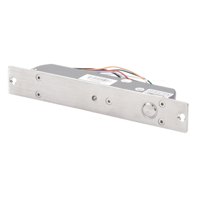 Cerradura de Perno Eléctrico / 2000 kg de Fuerza de Sujeción / Fail Safe / Sensor de Puerta NC/NO/COM / Retardo 0-9 s / 12 VCC