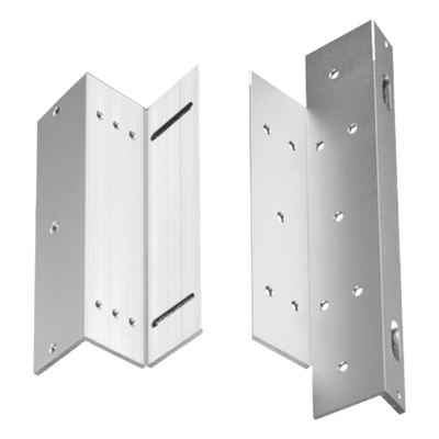 Kit de Montajes Z y L / Aluminio Reforzado / 185 x 41.8 x 25.4 mm / Para Chapa Magnética MAG350NLED
