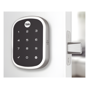 Cerradura electrónica / Teclado PIN / Semi-embutir tubular / Backset 60-70 mm / Puertas 35-57 mm (1.38-2.24 in) / Grado 2 ANSI/BHMA / Z-Wave / HomeKit