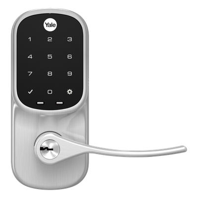 Cerradura Electrónica Autónoma / Teclado Táctil / 250 Códigos PIN / ANSI/BHMA Grado 2 / Cierre Automático 30 s / Pilas AA