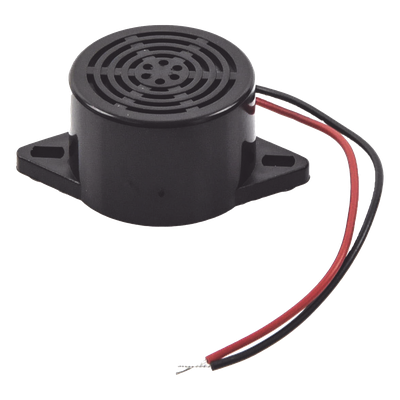 Zumbador para Chapas y Contrachapas / 85 dB / 12 Vcc / 400 Hz / 2.5 cm