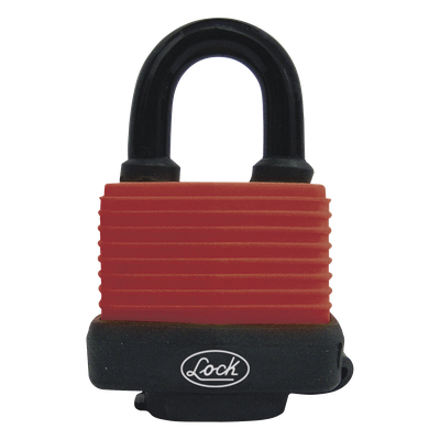 Candado Impermeable / Arco Corto 26 mm / Grosor Cuerpo 32 mm / Nivel de Seguridad 4 / Llave Estándar