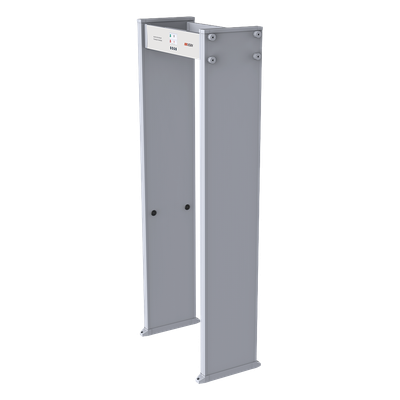 Arco Detector de Metales / 12 Zonas / Precisión 25 mm / LCD 4.3 Pulgadas / 255 Niveles de Sensibilidad / Conteo de Personas / Ethernet