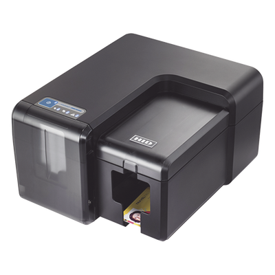 Impresora de Tarjetas / Inyección de Tinta Térmica / 600 x 1200 dpi / Borde a Borde / Una Cara / CR80