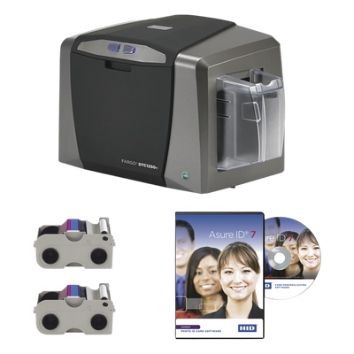Impresora de Tarjetas PVC / Sublimación y Resina Térmica / 300 dpi / Una Cara / USB / Bandeja 100/30 Tarjetas