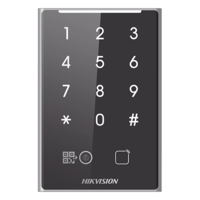 Lector de Acceso / Tarjetas PROX EM 125 kHz / Código QR / Teclado / RS485 y Wiegand / IP65