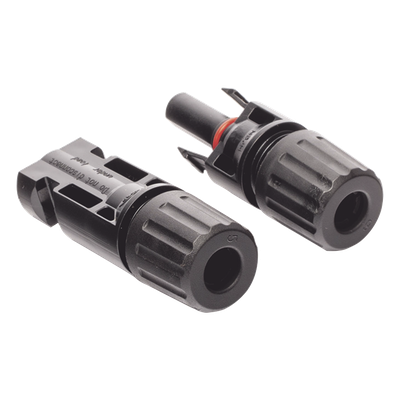 Conector MC-4 para Módulos Fotovoltaicos / 1000 VCC / 30 A / IP67 / -40 a 90 °C / Resistencia UV