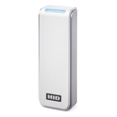 Lector de Control de Acceso / Multitecnología / SEOS, iCLASS, MIFARE DESFire / Salida Wiegand y OSDP / 12 VCC / LED Tricolor