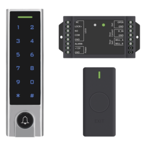 Controlador de Acceso con Teclado Inalámbrico / IP65 / 1000 Tarjetas / 125 kHz / 433 MHz / 30 m (98.4 ft) / -40 a 60 °C