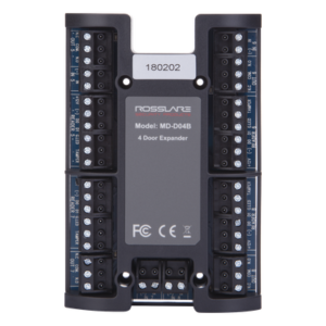 Módulo Expansor de Control de Acceso / 4 Puertos Wiegand / 4 Salidas Relé 5A NA/NC/COM / Comunicación Supervisada / 12 VCC / Diseño Compacto