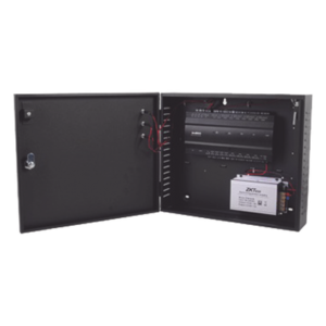 Controlador de Acceso 2 Puertas / 3,000 Huellas / 30,000 Tarjetas / TCP/IP / Gabinete con Fuente 12V 5A / Memoria SD hasta 32GB