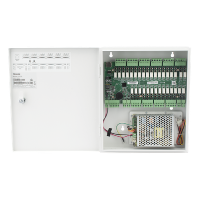 Controlador de Elevador IP / 32 Pisos / Gestión en la Nube / Wiegand 26/34 / PoE / 20,000 Tarjetas / 100,000 Eventos Controlador de Elevador IP / 32 Pisos / Gestión en la Nube / Wiegand 26/34 / PoE / 20,000 Tarjetas / 100,000 Eventos