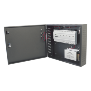 Controlador de Acceso 4 Puertas / 20,000 Huellas / 30,000 Tarjetas / TCP/IP / ADMS PUSH / Fuente 12V 5A / Gabinete