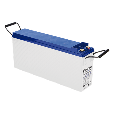 Batería AGM-VRLA de Ciclo Profundo / 12 Vcc / 100 Ah (10 h) / Terminal M8 / Ignífuga UL94-V0 / 1620 A Cortocircuito