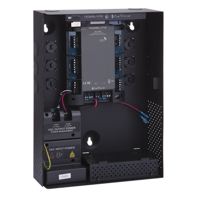 Controlador de Acceso IP / 2 Puertas Expandible a 4 / 20,000 Usuarios / 30,000 Eventos / TCP-IP / Gabinete con LED y Fuente